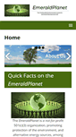 Mobile Screenshot of emerald-planet.org