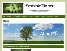 Tablet Screenshot of emerald-planet.org